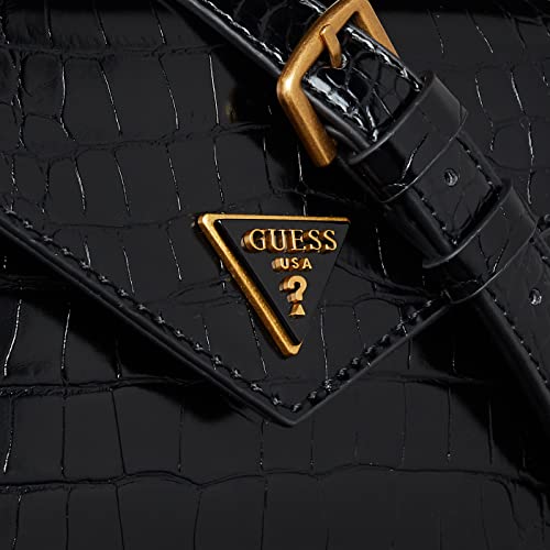 GUESS Retour Mini Top-Handle Flap Black One Size