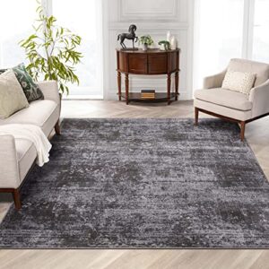 well woven zazzle thiva grey vintage oriental floral pattern 3’11” x 5’3″ area rug
