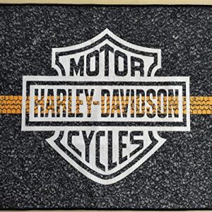 Harley Rug, Harley Legend Rug, Fantastic Rugs, Fan Rug, for Living Room, Home Decor Rug, Harley Davidson Rug, Popular Rug, Davidson Rug (2.6x3.3 feet - 80x100 cm)