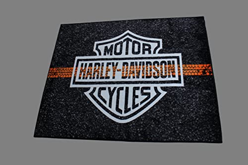 Harley Rug, Harley Legend Rug, Fantastic Rugs, Fan Rug, for Living Room, Home Decor Rug, Harley Davidson Rug, Popular Rug, Davidson Rug (2.6x3.3 feet - 80x100 cm)