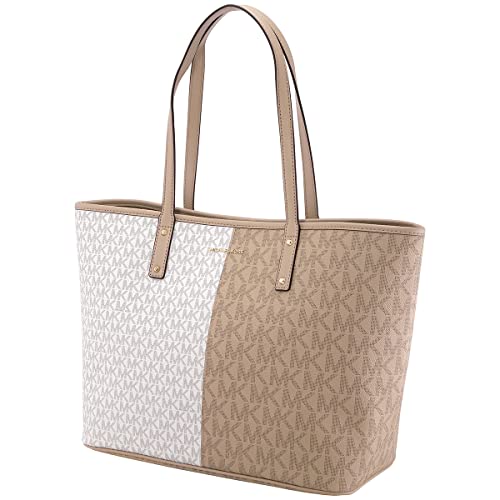 Michael Kors Carter Large Open Tote Vanilla Multi 2 One Size