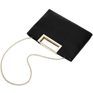 YIKOEE Womens Clutch Purse Evening Bag with Handle Top Hardware