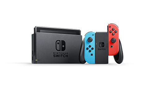 Nintendo Switch w/Neon Blue & Neon Red Joy-Con + Mario Kart 8 Deluxe (Full Game Download) + 3 Month Switch Online Individual Membership