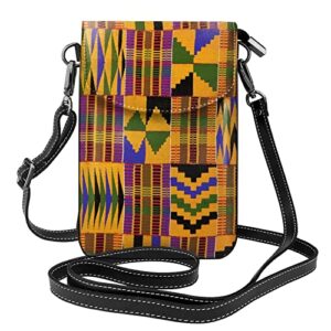 print african weaving women’s crossbody handbags phone purses with shoulder strap crossbody bag small for women men