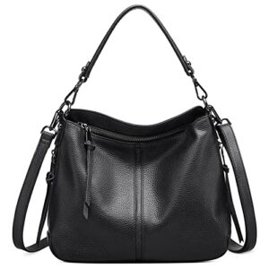 handbags for women genuine leather hobo bag ladies purses crossbody bags with tassel