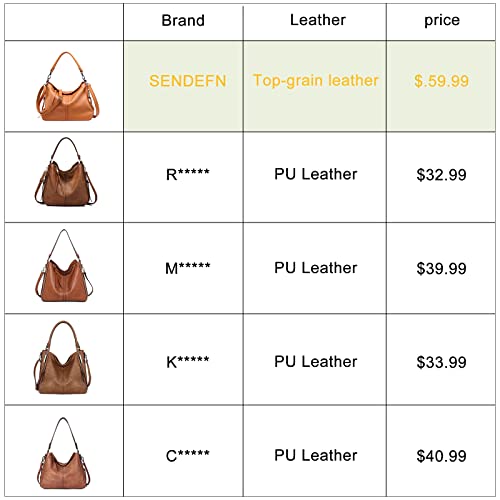 Handbags for Women Genuine Leather Hobo Bag Ladies Purses Crossbody Bags with Tassel