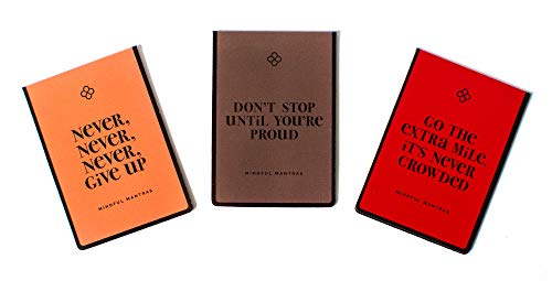 Folio Motivational Affirmation Quote Mantra Magnetic Bookmarks - Set of 3 Inspirational Bookmarks for All Ages, Men, Women, Teens Girls Students for Friends, Coworkers & Student Incentives!