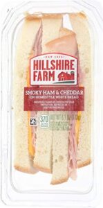 hillshire farm, smoky ham & cheddar wedge, 6.1 oz. (10 count)