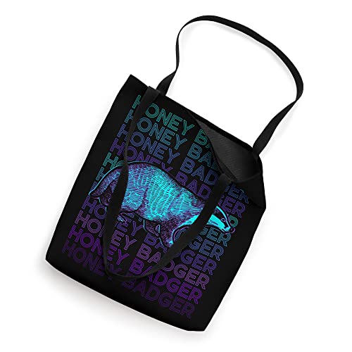 Honey Badger Retro Tote Bag