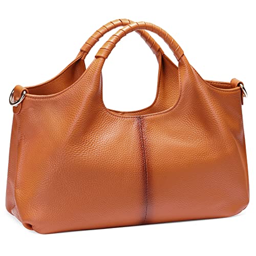 Womens Shoulder Handbags Genuine Leather Top Handle Satchel Ladies Purse Hobo Tote Crossbody Bags