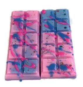 cotton candy wax melt snap bar teacher gifts highly scented soy blend tarts for electric & tea light warmers home fragrance you get two wax melts