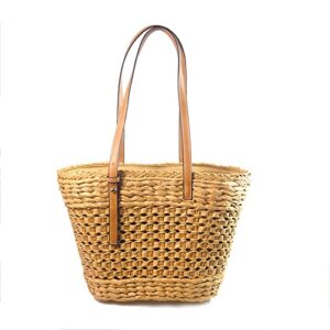 handwoven straw vintage purse bag hollow out straw beach bag handbag shoulder bag beach sea tote basket rattan vacation bag