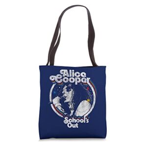alice cooper – school’s out vintage tote bag