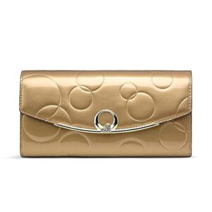 SXBCyan Coin Purse Card Holder Women's Wallet RFID Atmosphere Multi-functional Fashion Simple