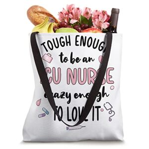 ICU Nurse Appreciation Intensive Care Unit Nursing Tote Bag