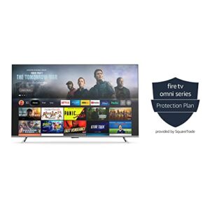 amazon fire tv 75″ omni series 4k uhd smart tv with dolby vision, hands-free with alexa + 4-year protection plan