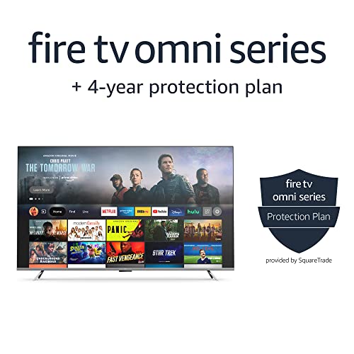 Amazon Fire TV 75" Omni Series 4K UHD smart TV with Dolby Vision, hands-free with Alexa + 4-Year Protection Plan