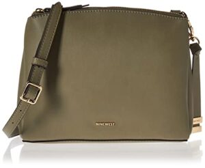 nine west levona crossbody, faded army