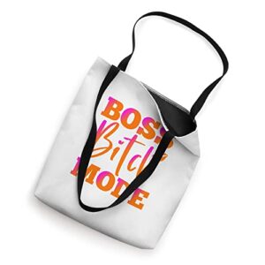 Boss Bitch Mode Motivational Funny Memes Tote Bag