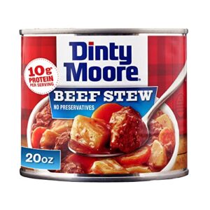 dinty moore beef stew with potatoes & carrots, 20 oz can