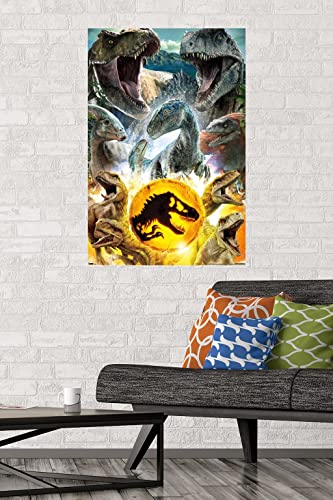 Trends International Jurassic World: Dominion - Group Wall Poster, 22.375" x 34", Unframed Version