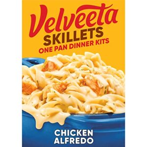 velveeta cheesy skillets chicken alfredo meal kit (12.5 oz box)