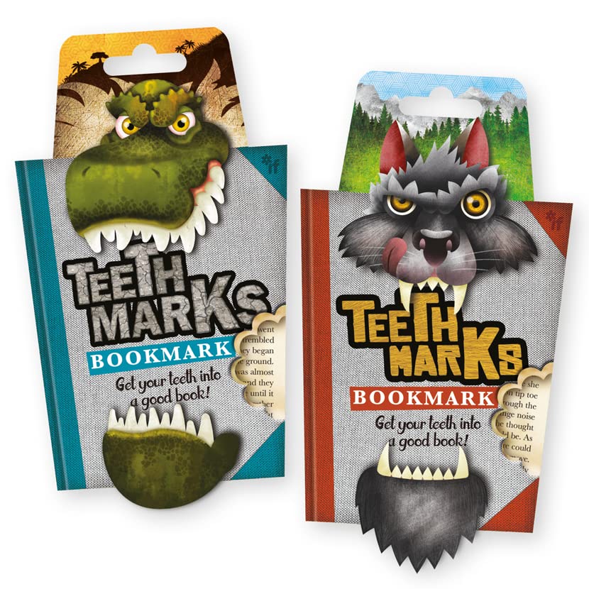Teeth-Marks Bookmarks-Wolf