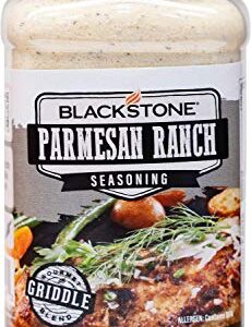 BBQ Seasonings and Rub Bundle - Blackstone All Purpose Seasoning 7.3 oz, Parmesan Ranch 7.3 oz, and Tequila Lime 7.4 oz with Coastal Cafe Dry Rub Tip Sheet (All Purpose/Parmesan Ranch/Tequila Lime)