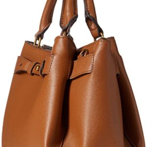 NINE WEST ARIA Satchel, Saddle TAN