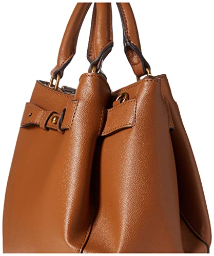 NINE WEST ARIA Satchel, Saddle TAN