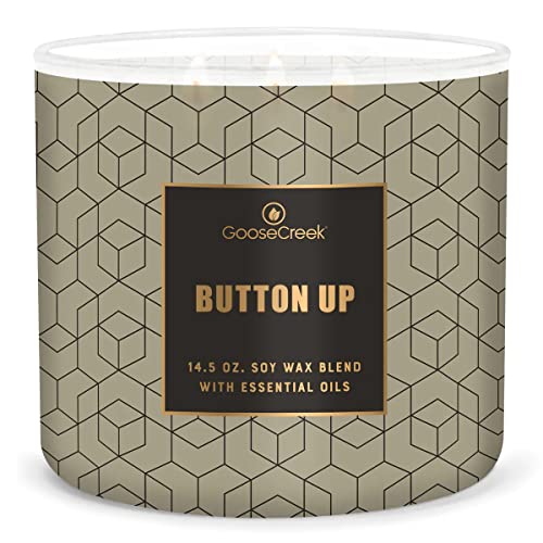 Goose Creek Button-Up Large 3-Wick Candle