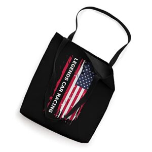 Legends Car Racing Tote Bag