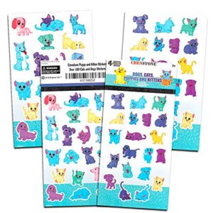 Bluey Premier 48 Pc Puzzle Set for Kids - Bluey Party Supplies Bundle with 1 Bluey Puzzle, Crenstone Puppy Stickers, and More (Bluey Games and Activities) Styles May Vary, Bluey Party Favors