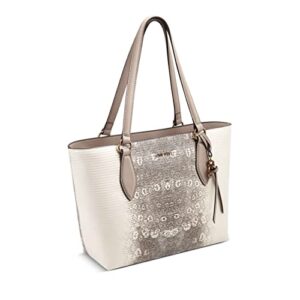 NINE WEST Paisley Tote, Natural Multi