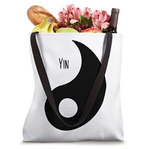 Cute Easy Couples Matching Costume Yin Yang Gift Tote Bag