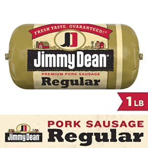 jimmy dean premium pork regular sausage roll, 16 oz.