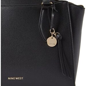 NINE WEST Paisley Satchel, Black