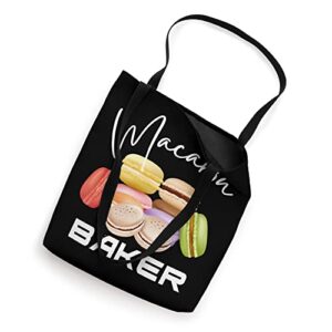 Macaron Baker French Candy Dessert Love Baking Tote Bag