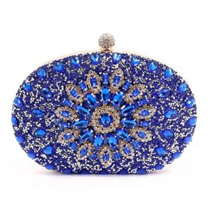 naimo beaded rhinestone evening bag crystal clutch purses for women wedding party bridal handbag