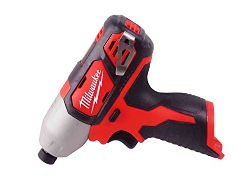 Milwaukee 2462-20 M12 12-Volt Li-ion 1/4" Cordless Hex Impact Driver Bare Tool