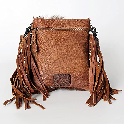 American Darling Cowhide Crossbody with Fringe