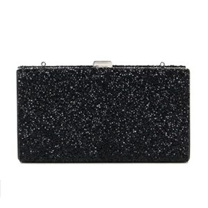 LUI SUI Women Glistening Evening Clutch Bags Envelope Rhinestone Purse Crossbody Bag Wedding Party Bridal Prom Handbag