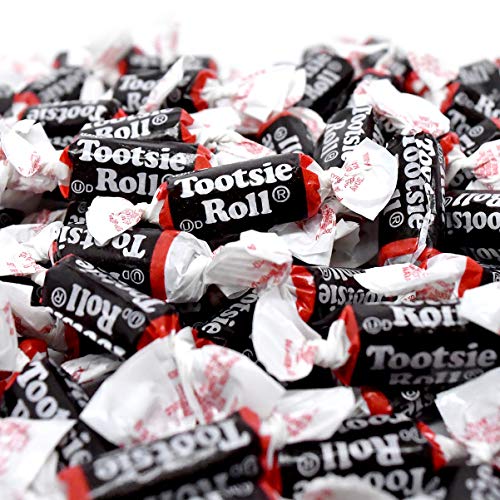 Tootsie Roll Midgees – Chewy Chocolate Gluten-Free Candy – Bulk Bag of Individually Wrapped Candies for Kids, Parties, Classroom – 360 Count (Pack of 1)