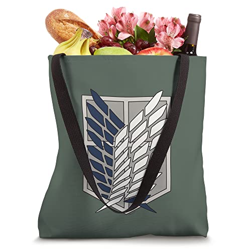 Attack on Titan Season 4 Scout Regiment Shield Tote Bag