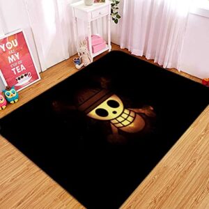 one piece rug anime boy area rug living room bedroom bathroom mat,style,80x120cm/31x47inch