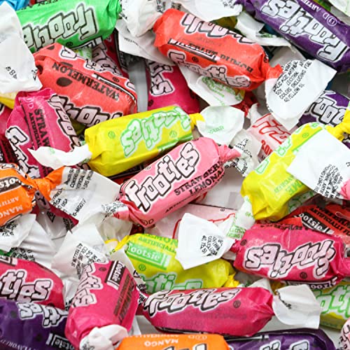 Tootsie Frooties Candy - Tootsie Roll Fruit Chews Candy - Flavored ...