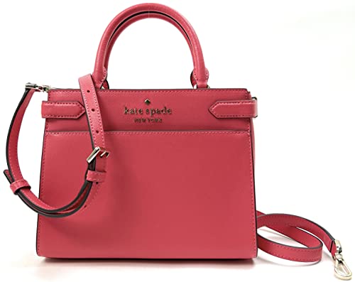 Kate Spade New York Staci Small Saffiano Leather Satchel Bag (Watermelon)