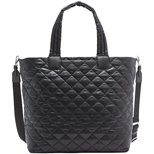 DKNY womens Dkny Poppy Lg Tote, Blk/Black, One Size US