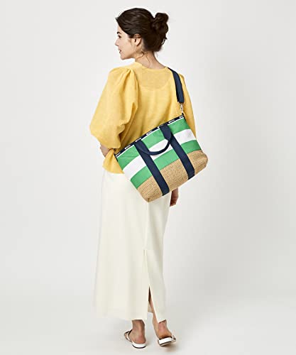 LeSportsac(レスポートサック) Tote Bag, Summer Rugby Green