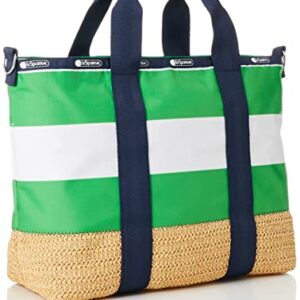 LeSportsac(レスポートサック) Tote Bag, Summer Rugby Green